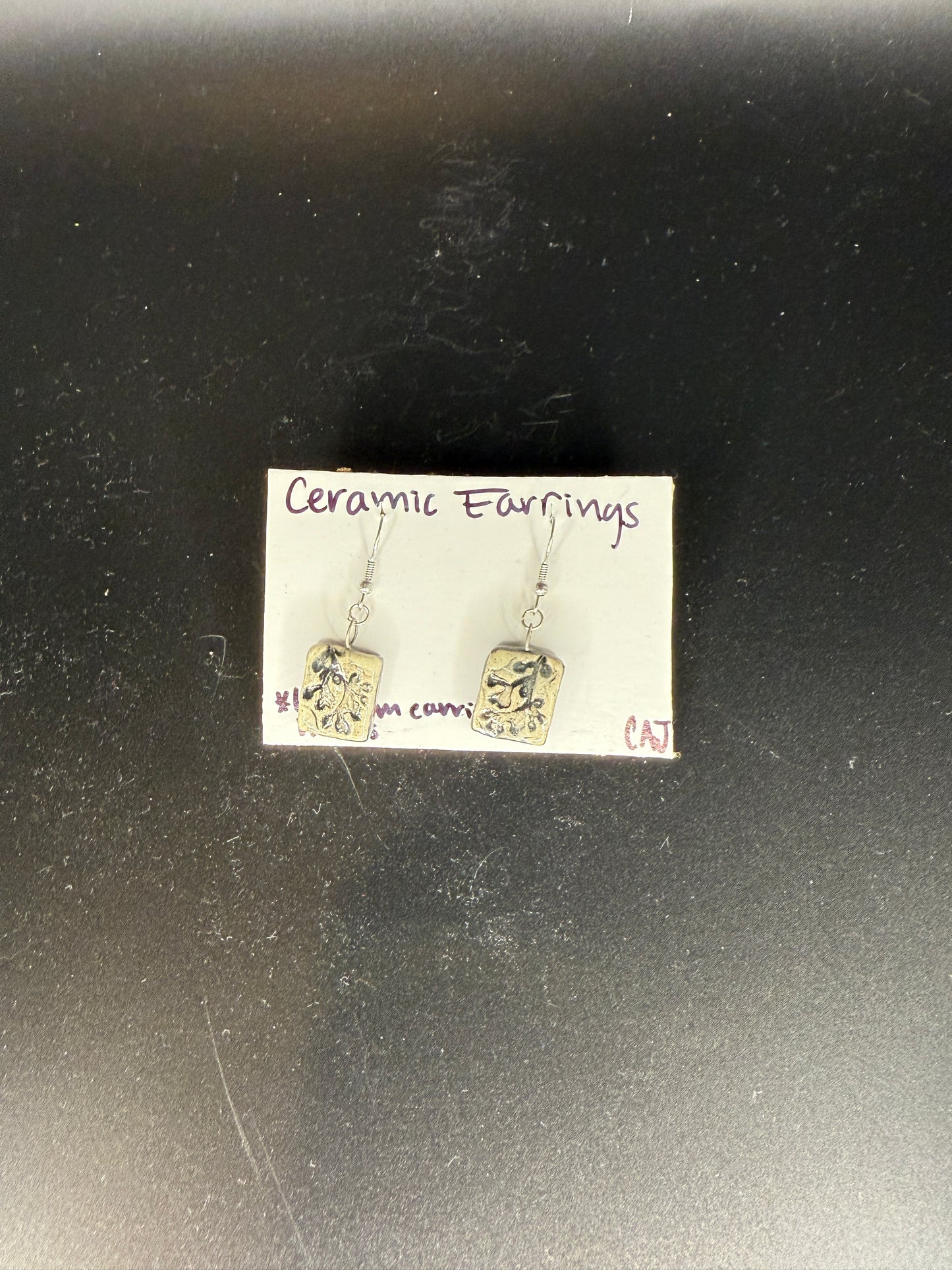 Handmade Ceramic Earrings - Unique & Lightweight Artisan Jewelry
