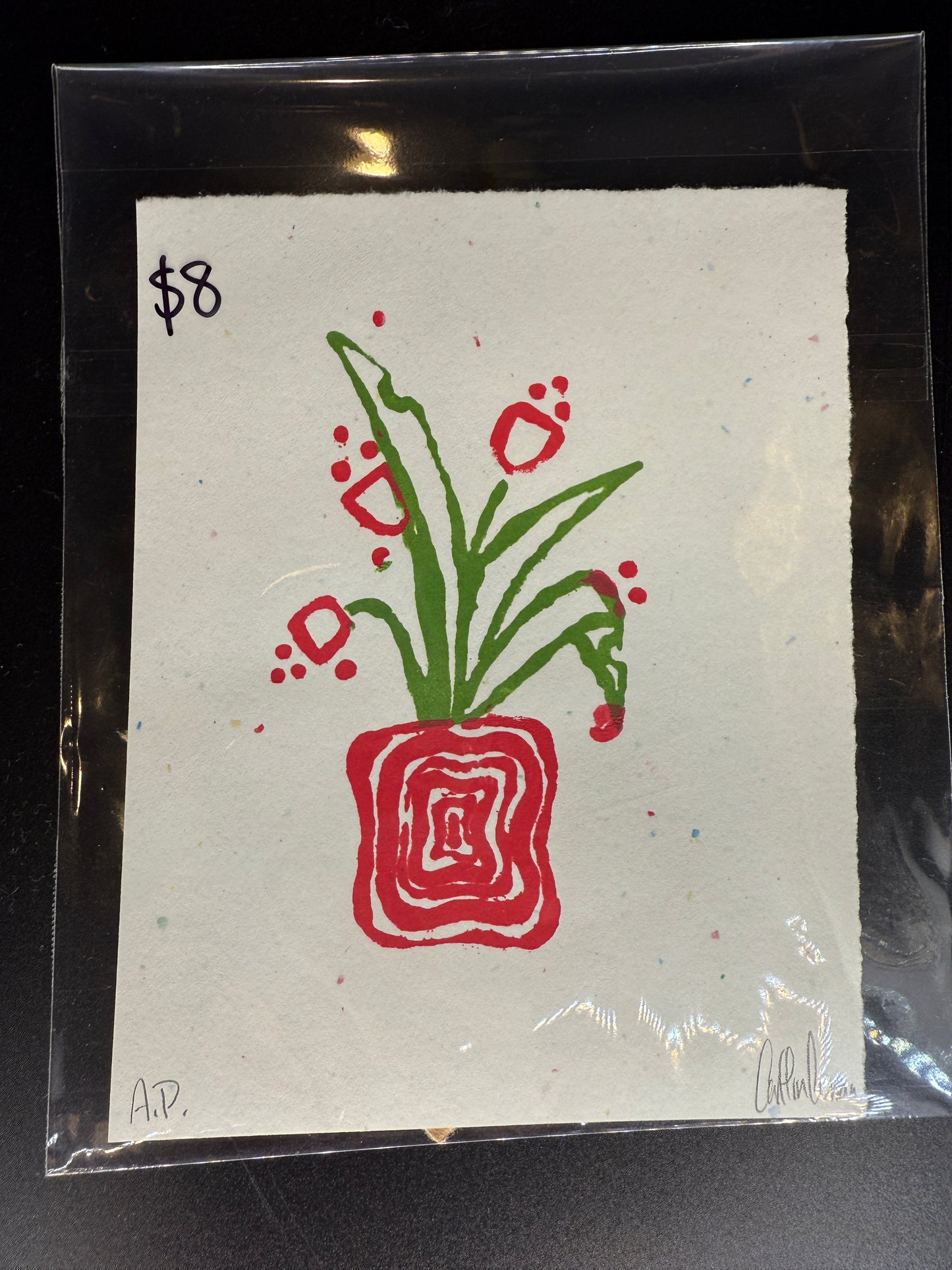 Limited Edition Print "A.P" on Paper - Hand-signed Fine Art
