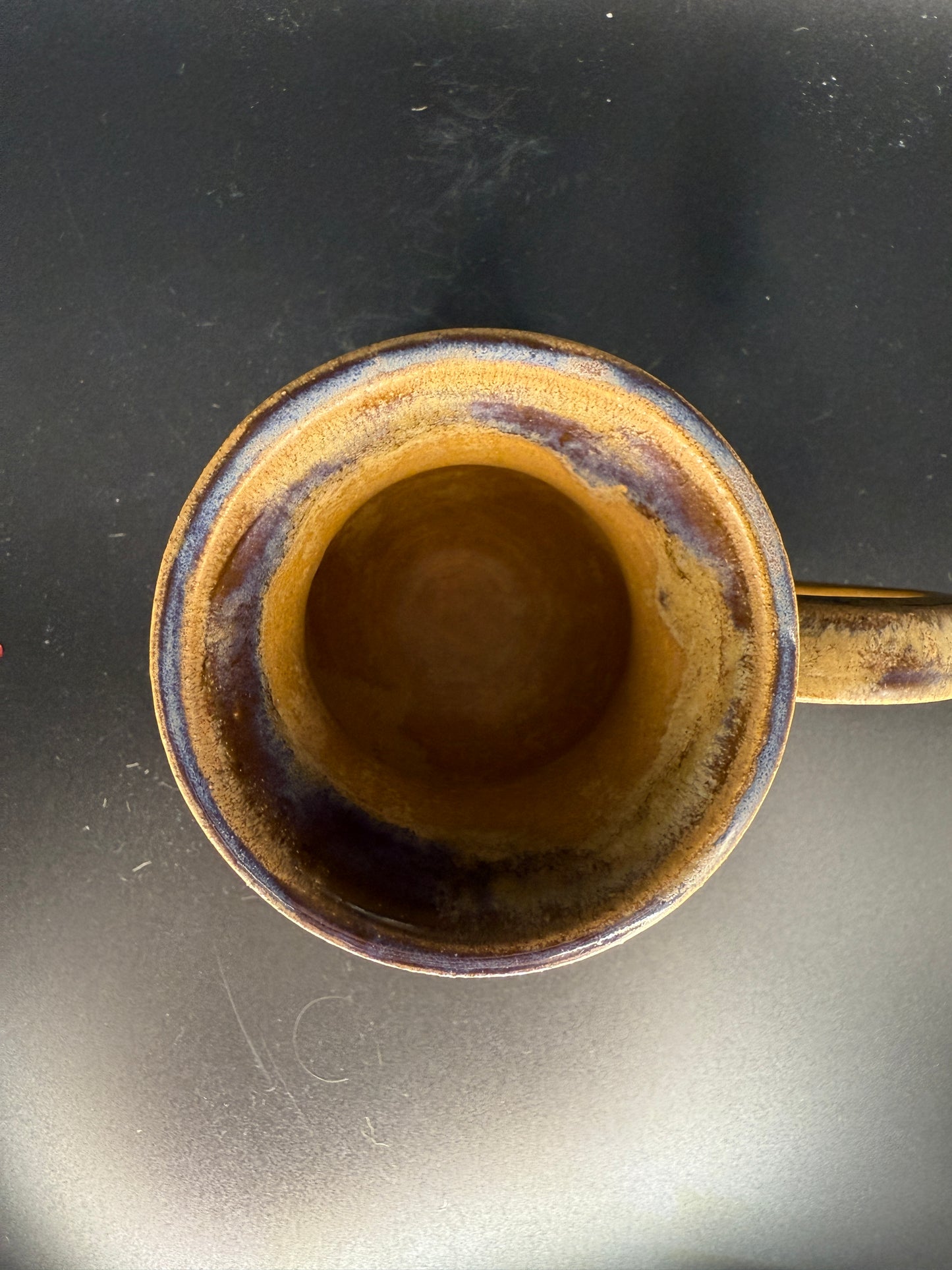 Handmade Yellow Mug with Floral Design – Cheerful & Functional