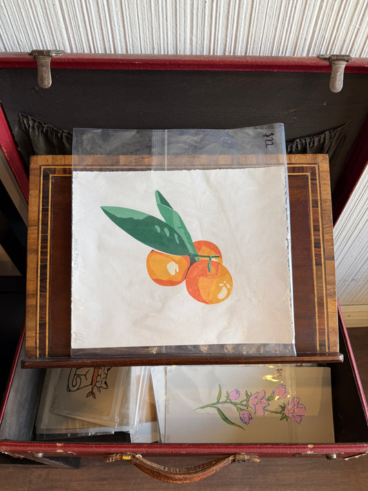 Limited Edition Print "Fresh Picked" on Paper - Hand-Signed and Numbered Fine Art