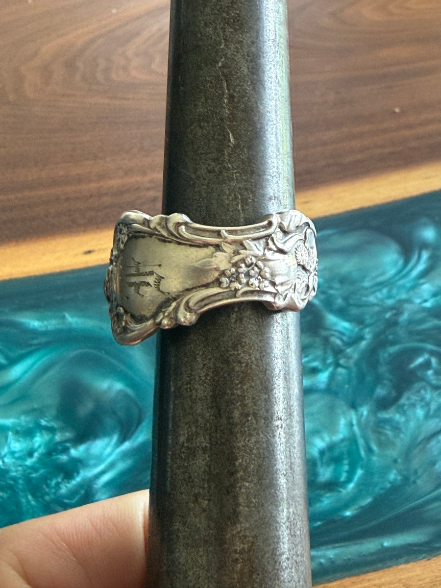 Victorian floral sterling
